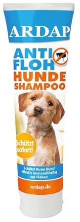 ARDAP Anti Floh Shampoo für Hunde 250ml - Nachhaltiger Flohschutz & hygienische Fellpflege (PT19)