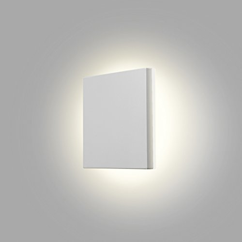 Topmo-plus 8W applique bianca Interno luce ingresso esterno giardino moderna lampade esterno luce naturale impermeabile casa 15CM impermeabile