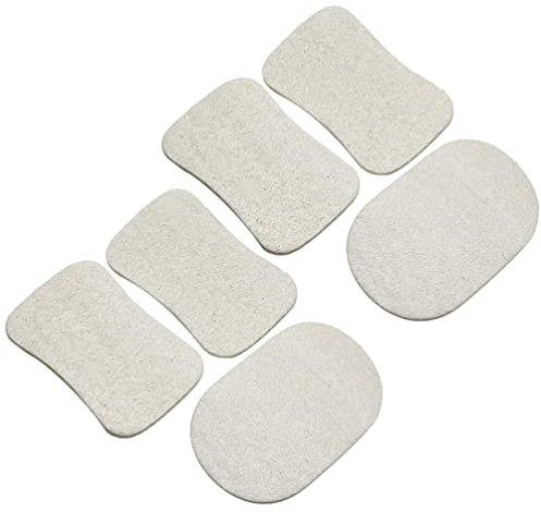iplusmile 6piezas Cepillo para Lavar Platos De Lufa De Cepillo para Cuencos Estropajo De Esponja Vegetal para Fregar Sin Pegarse Herramienta De Cocina para Limpiar