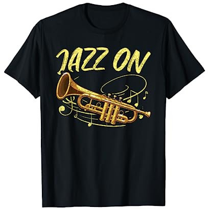 Jazz Trompeter Musiker Geschenk Trompete T-Shirt