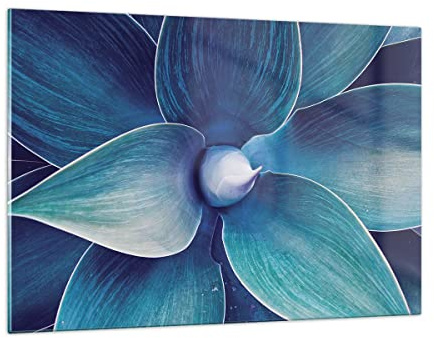 Quadri Moderni su Vetro 120x80 cm Stampe da Parete Botanica Fiori - 4972
