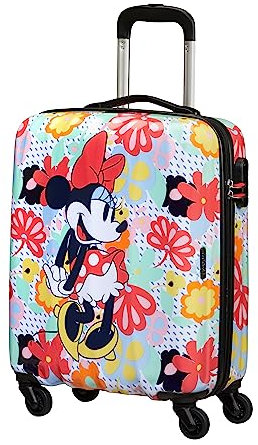 American Tourister Hypertwist, Spinner S, Handgepäck, 55 cm, 36 L, Mehrfarbig (Minnie Flower)