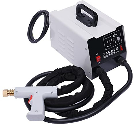 1800W Schweißgerät Karosserie Ausbeulspotter Spotter Punktschweißgerät für Blechfeuer,Meson,Geraden,Punktschweißen,Flatting,Wellenlinie 220V 3500A