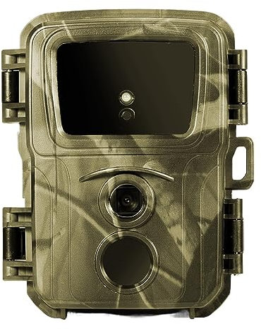 MZZYG Caméra animalière Caméra De Chasse Activée par Le Mouvement Mini Trail Camera avec Caméra De Surveillance De La Faune Extérieure À Vision Nocturne