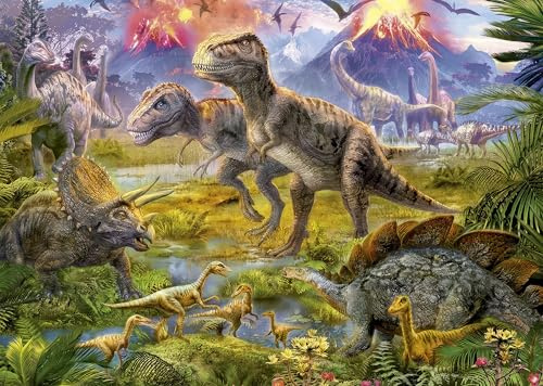 Puzzle für Erwachsene 1000 Teile Dinosaurier 70 x 50 cm Puzzles für Erwachsene Pädagogisches Spiel Herausforderung 1000 Teile Puzzles für Erwachsene