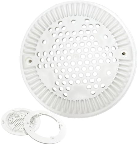 Coperture di scarico principali per piscine interrate - Copertura per skimmer per piscina | Griglia di scarico per doccia rotonda | Copertura di scarico della doccia | Copertura di scarico della