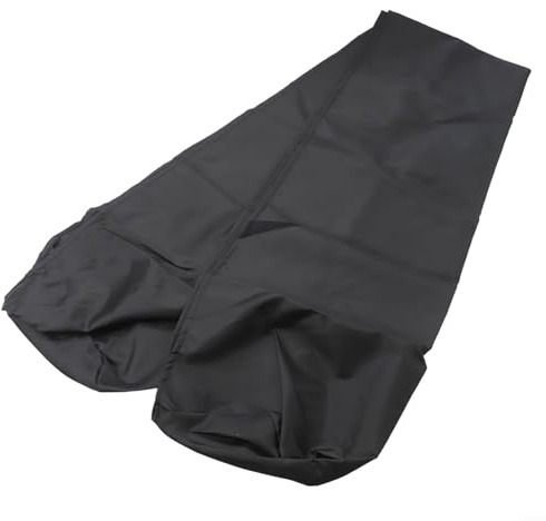 HOHOVYVY Toldo de almacenamiento 420D resistente al agua, protección contra el polvo, funda impermeable para jardín exterior, color negro, 2 m (2 m)