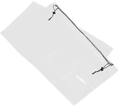HEMOTON Housse de Protection Transparente PE pour Plantes Extérieures Protection Hivernale Gel et Pluie Voile Hivernage pour Arbustes et Citronniers Couverture Résistante Aux Intempéries