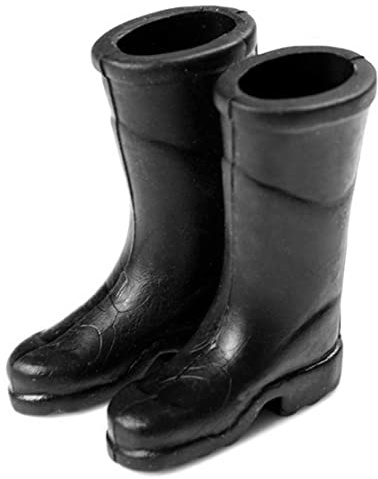 Weduspaty Miniatur Regenstiefel Multicolor Mini Gummifee Gartenstiefel für 1:12 Skala Mini House Decoration House Micro -Schuhe für Dekoration Accessoire