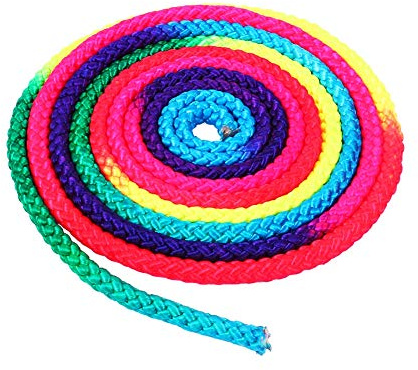Gimnasia Rítmica Artes Cuerda Gimnasia Cuerda Deportiva Cuerda De Arco Iris Gimnasia Color Del Arco Iris Cuerda De Gimnasia Rítmica Competición Sólida Cuerda De Entrenamiento De