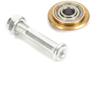 Wolframkarbid Fliesenschneidrad, Ritzrad mit Schraube und Kontermutter 22 mm, für manuelle Fliesenschneidmaschine, Fliesenschneider, Ersatz-Kugellager-Schneidrad