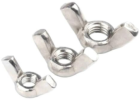 Flügelmuttern Flügelmuttern M3-m12 Flügelmuttern, 10 Stück, M3