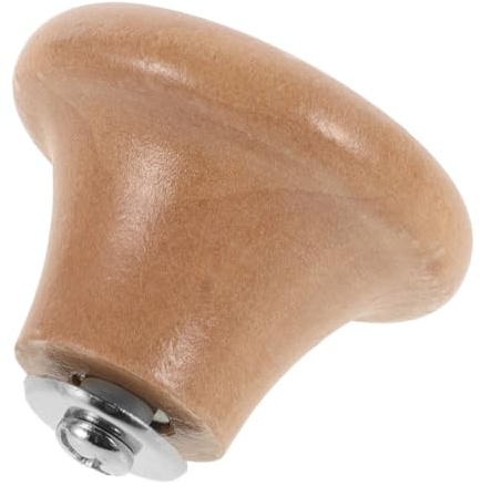Alipis Log Bead Pot Lid Replacement Knob Wooden Kitchen Pot Lid Handles Knobs for Saucepan Cover
