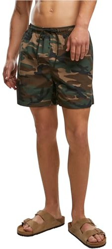 Brandit Badshorts, många färger, storlekar S till 3XL, Skog, 3XL