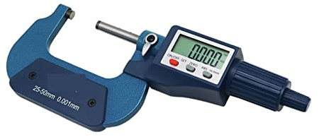KONGMM Bügelmessschraube, 25-50mm Digital Mikrometer 0,001mm Digital Mikrometer Genaue Messwerkzeuge Mikrometer Guter Qualität Mikrometer(75-100mm)