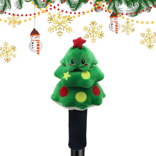 Golfschläger-Kopfbedeckungen, weihnachtliches Fairway-Holz, schützendes Sportzubehör für Hybrid-Fairway-Holz, Reisen, Indoor-Outdoor, Driving Range für Herren, Damen, Golfer, Urlaub, Geburtstag