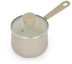 Bollilatte 13 cm Mini Fantasy con coperchio beige