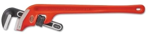 RIDGID 31055 Modell E-8 Rohrzange gekröpft für schwere Beanspruchung, 8 Sanitär-Schraubenschlüssel