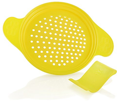 Muxel Spätzlewunder la alternativa a la tabla de spätzle, cepilladora, prensa de spätzle con rascador amarillo