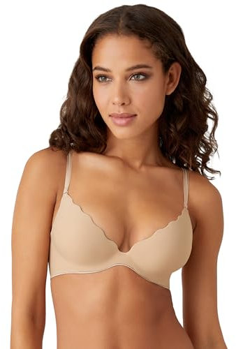 b.tempt'd Women's B.wow'd Convertible Wire Free Push Up Bra, 958287, Au Natural, 32B