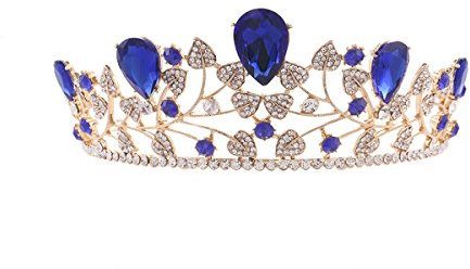 Einzigartiger Barock-kronen-strass-braut-kopfschmuck Haarband-clip Für Besondere Anlässe
