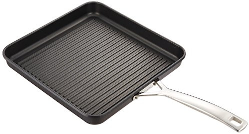 Le Creuset Toughened Non-Stick Ribbed Square Grill, 28 cm