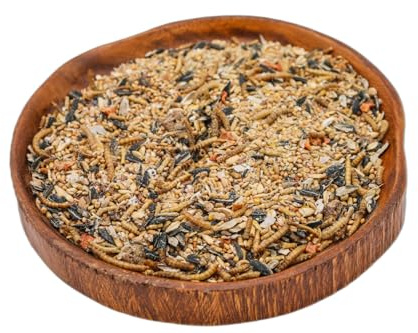 Anhaltiner Wachtelfutter 2,5kg Hühnerfutter eigene Herstellung aus Deutschland Körnerfutter mit Protein durch Seidenraupen