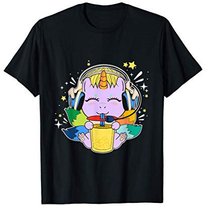 Video Game Computer Videogame PC Niedlicher Gaming Einhorn T-Shirt