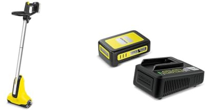 Kärcher Nettoyeur de Terrasse Sans Fil PCL 3-18 18 V, Pression: Max. 10 Bar, Consommation d'Eau: Max. 180 l/h, Set Batterie Power 18/25, Batterie 18 V/2,5 Ah Et Chargeur Rapide