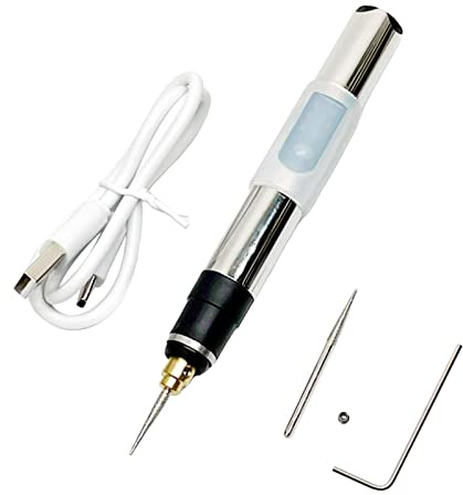 LOVIVER Mini strumento elettrico per taglierina a penna per incisore, kit di strumenti per incisione fai-da-te, micro perforazione fai-da-te per