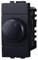Regolatore Dimmer A Manopola 220V 100-1000W, Compatibile Con Bticino Living Light (Nero)