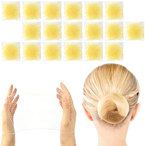 Sularpek 35 Pezzi Retina per Capelli, Retine Invisibili per Chignon e Balletto, Oro