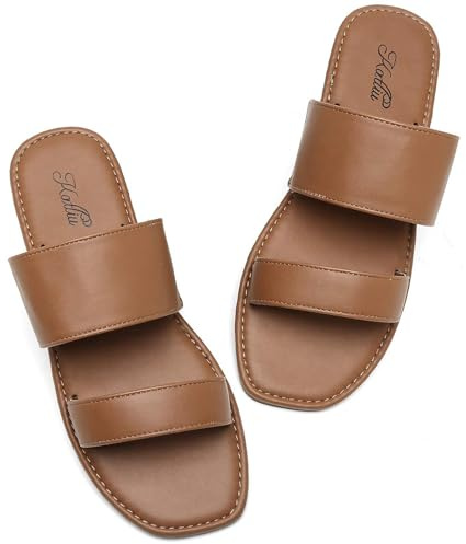 katliu Sandali Donna Estive Ciabatte Casual Bassi Leggere Eleganti 39