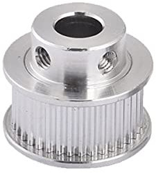 Lfang-Zahnriemenscheibe GT2 Timing Riemenscheiben 36 Zahn 2gt Radteile Bohrung 5mm 8mm Aluminiumgetriebe Zähne Breite 6mm 10mm 3D Drucker Teil, Hoher Übertragungswirkungsgrad(Bore Diameter 12mm,Width