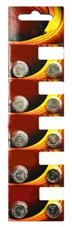 SR621SW Uhrenbatterien, 1,5 V, AG0, AG1 bis AG12, geeignet für Spielzeug und kleine Elektronik, LR621 SR621SW Uhrenbatterien, 10 Stück