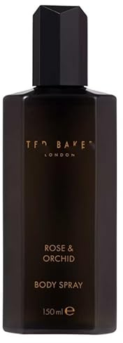 New Ted B Body Spray collection of Rose & Orchid, Peony & Camellia and Jasmine & Lime Blossom Fragrance For Women (Rose and Orchid)