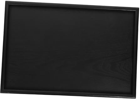 FUNOMOCYA Bandeja Rectangular De Madera Para Té Cocina Platos De Madera Bandeja De Queso Para Servir Té