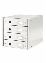 Leitz Schubladenbox Click & Store 4 Laden - weiá