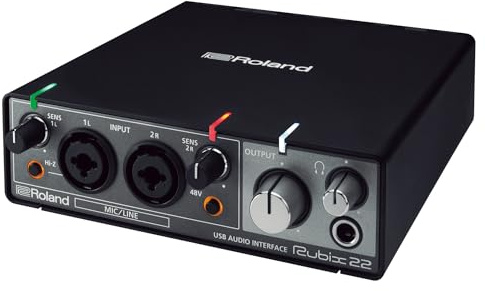 Roland Rubix 22 USB Audio Interface 2 in/2 Out (RUBIX22)