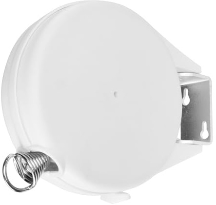 Honey-Can-Do DRY-01113 Indoor/Outdoor Retractable Clothesline, Multi-Colour, 40 ft