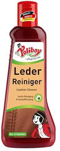 Poliboy – Toallitas húmedas para cuidado y limpieza de cuero y piel sintética, abrillantador – Protección para cuero