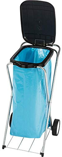 Nölle Abfallsammler 1x120 l Fahrb. mit Deckel schw.