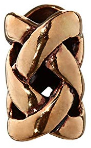 NKlaus SET 2x Bartperle Haarschmuck NEMETONA Celtic Bronze Lockenperle 40502