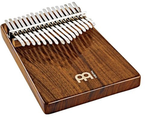 Sonic Energy Massivkörper Kalimba – C-Dur, 17 Töne – Akazienholz – Für Meditation, Yoga, Percussion – Inkl. Zubehör (KL1703S)