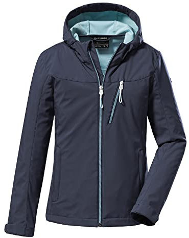 Killtec Flickor Kos 54 Grls Sftshll Jcket Softshelljacka/utomhusjacka med huva