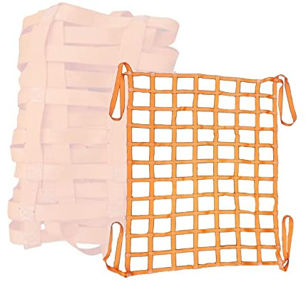 Nylon Güter Hebenetze - Elastische Frachtnetz, Palettenladungsnetz, Verschobenes Anhebendes Netz, Bungee Frachtnetz, Anhängernetz, Anpassbar, Laden Sie 0,3-3,5 Ton ( Size : 3 X 3M/Mesh 15cm/Load 2t )