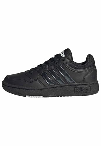 adidas Unisex Kids Hoops Shoes, core black/core black/Cloud white, 6.5 UK