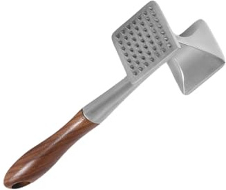 Gatuida Martello per Carne Doppia Faccia Chiodi Batticarne Robusto per Ammorbidire Pollo e Bistecche Attrezzo da Cucina Efficiente