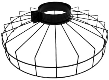 Propeller Safety Cage Stainless Steel Mesh Protective Cover for DC 12V Traction Motors Debris Prevention Net Durable Motor Accessories for Boats, RC and US
