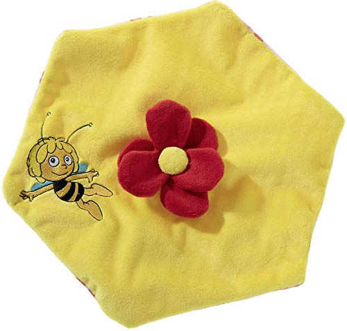 Heunec 606272 Biene Maja Baby Schnuffeltuch, Gelb